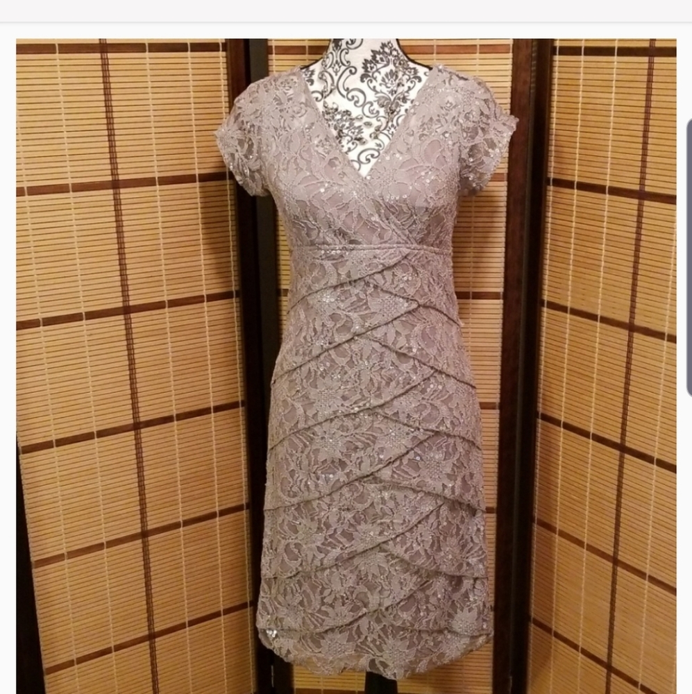 Scarlet Night Mother of the Bride Dress
